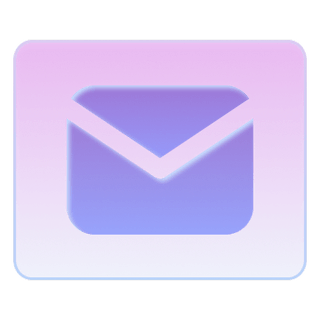 E-mailpictogram voor hulp via Vermeeratie ondersteuning contacteren